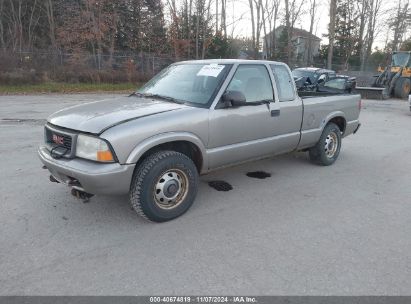 2003 GMC SONOMA SL Gray  Gasoline 1GTDT19XX38120943 photo #3