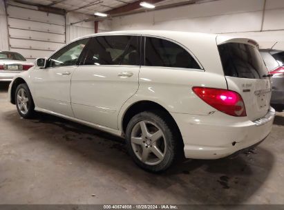 2010 MERCEDES-BENZ R 350 4MATIC White  Gasoline 4JGCB6FE6AA110474 photo #4