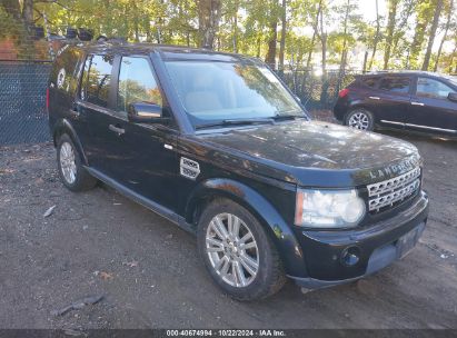 2011 LAND ROVER LR4 Black  Gasoline SALAK2D47BA547179 photo #1