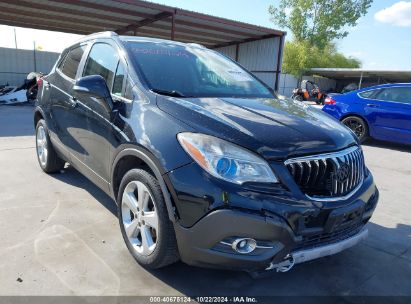 2015 BUICK ENCORE LEATHER Black  Gasoline KL4CJCSB4FB169357 photo #1