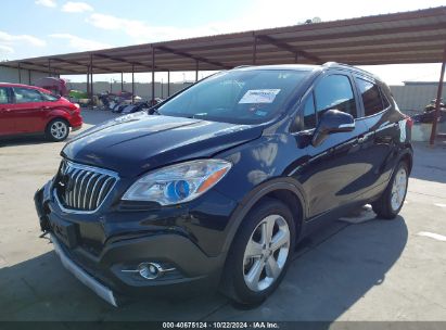 2015 BUICK ENCORE LEATHER Black  Gasoline KL4CJCSB4FB169357 photo #3