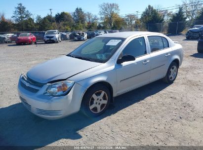 2008 CHEVROLET COBALT LS Silver  Gasoline 1G1AK58F987335113 photo #3