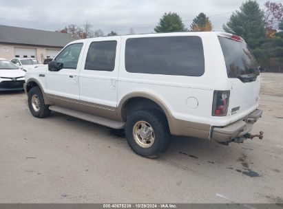 2003 FORD EXCURSION EDDIE BAUER White  Diesel 1FMSU45P43EB96165 photo #4