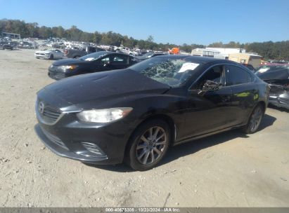 2016 MAZDA MAZDA6 I SPORT Black  Gasoline JM1GJ1U57G1453110 photo #3