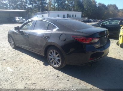 2016 MAZDA MAZDA6 I SPORT Black  Gasoline JM1GJ1U57G1453110 photo #4