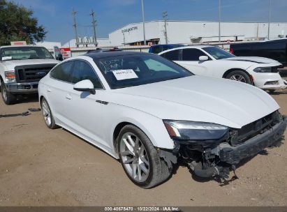 2024 AUDI A5 SPORTBACK PREMIUM PLUS 45 TFSI QUATTRO S TRONIC White  Gasoline WAUFACF51RA019172 photo #1