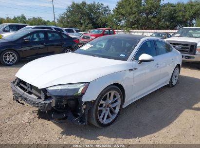 2024 AUDI A5 SPORTBACK PREMIUM PLUS 45 TFSI QUATTRO S TRONIC White  Gasoline WAUFACF51RA019172 photo #3