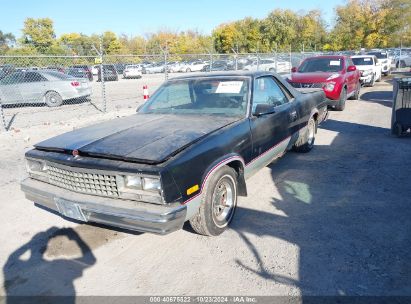 1987 CHEVROLET EL CAMINO Black  Gasoline 3GCCW80HXHS913644 photo #3