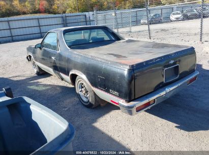 1987 CHEVROLET EL CAMINO Black  Gasoline 3GCCW80HXHS913644 photo #4