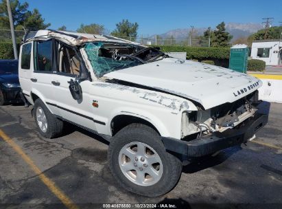 2004 LAND ROVER DISCOVERY SE White  Gasoline SALTW194X4A856762 photo #1