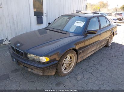 2001 BMW 740IA Black  Gasoline WBAGG83411DN83211 photo #3