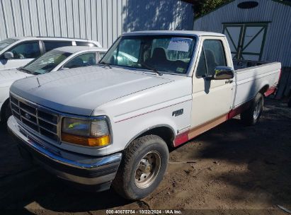 1995 FORD F150 White  Gasoline 1FTEF15N4SNB72939 photo #3