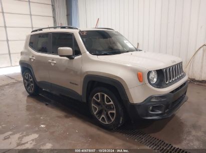 2015 JEEP RENEGADE LATITUDE Beige  Gasoline ZACCJABT6FPC17529 photo #1