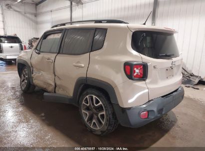 2015 JEEP RENEGADE LATITUDE Beige  Gasoline ZACCJABT6FPC17529 photo #4