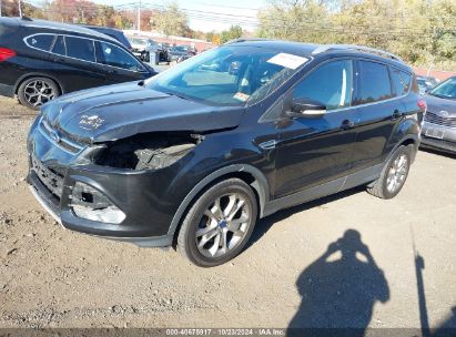 2014 FORD ESCAPE TITANIUM Black  Gasoline 1FMCU9JX0EUD97920 photo #3