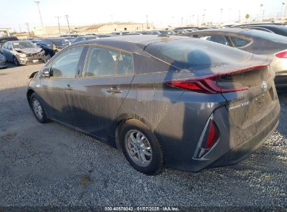 2018 TOYOTA PRIUS PRIME PREMIUM Gray  Hybrid JTDKARFP2J3081646 photo #4