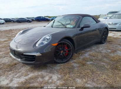 2014 PORSCHE 911 CARRERA S Dark Brown  Gasoline WP0CB29812U660247 photo #3