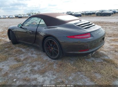 2014 PORSCHE 911 CARRERA S Dark Brown  Gasoline WP0CB29812U660247 photo #4