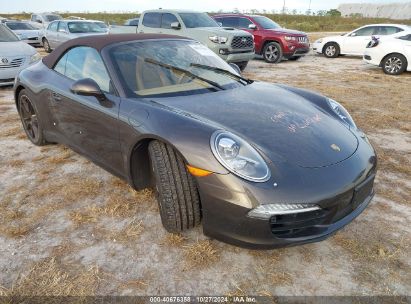 2014 PORSCHE 911 CARRERA S Dark Brown  Gasoline WP0CB29812U660247 photo #1