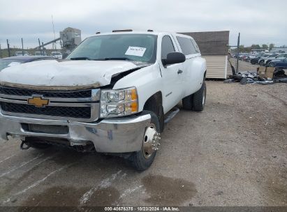 2012 CHEVROLET SILVERADO 3500HD WORK TRUCK White  Flexible Fuel 1GC3KZCG7CF217342 photo #3