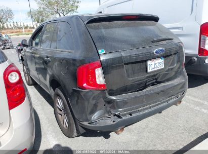 2013 FORD EDGE SE Black  Gasoline 2FMDK3GC2DBE03751 photo #4