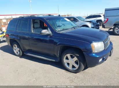 2008 CHEVROLET TRAILBLAZER LT Blue  Gasoline 1GNDT13S682236526 photo #1