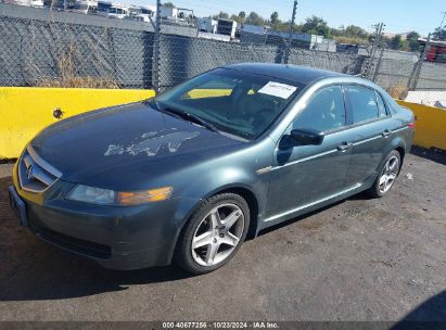 2005 ACURA TL Gray  Gasoline 19UUA66275A047247 photo #3