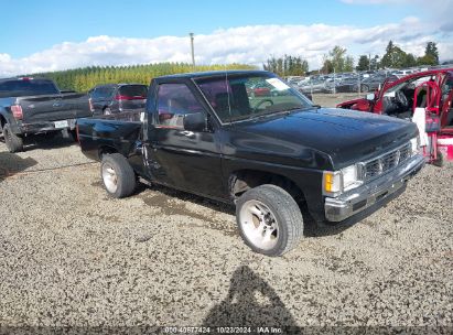 1992 NISSAN TRUCK SHORT WHEELBASE Black  Gasoline 1N6SD11S0NC337483 photo #1