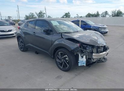 2022 TOYOTA C-HR LIMITED Gray  Gasoline NMTKHMBXXNR145262 photo #1