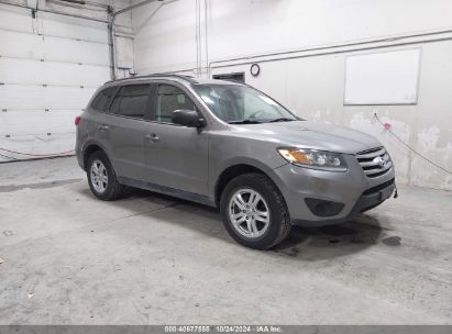 2012 HYUNDAI SANTA FE GLS Gray  Gasoline 5XYZGDAB0CG124312 photo #1