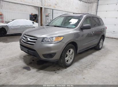 2012 HYUNDAI SANTA FE GLS Gray  Gasoline 5XYZGDAB0CG124312 photo #3