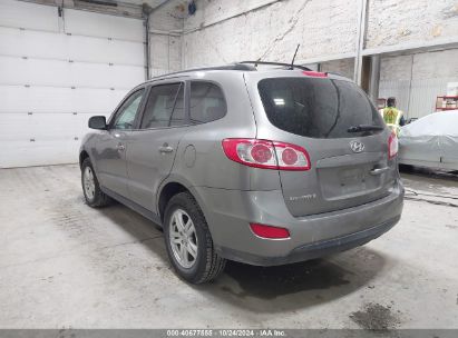 2012 HYUNDAI SANTA FE GLS Gray  Gasoline 5XYZGDAB0CG124312 photo #4