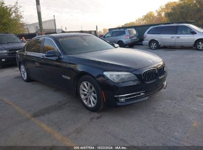 2013 BMW 740LI Black  Gasoline WBAYE4C58DD137167 photo #1