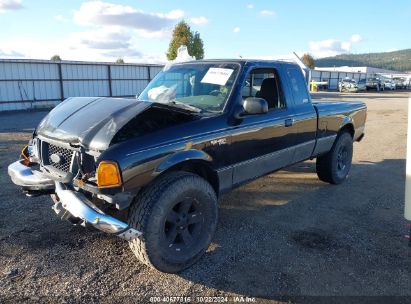 2004 FORD RANGER XLT Black  Gasoline 1FTZR15E74PB39403 photo #3