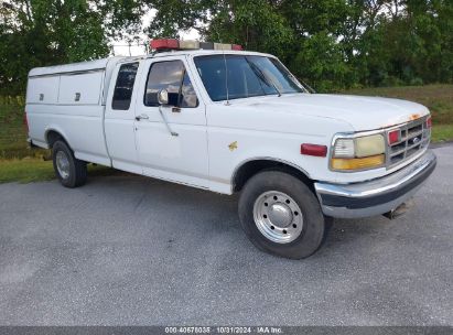 1996 FORD F250 White  Diesel 1FTHX25F0TEB46686 photo #1