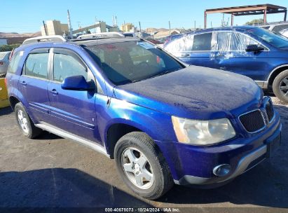 2006 PONTIAC TORRENT Blue  Gasoline 2CKDL63F066074104 photo #1