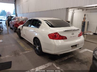 2013 INFINITI G37X White  Gasoline JN1CV6AR0DM760199 photo #4