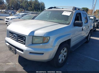 2007 HONDA RIDGELINE RT Silver  Gasoline 2HJYK16297H501644 photo #3