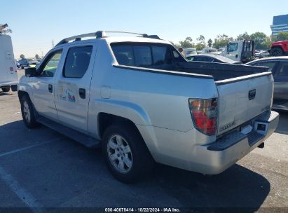 2007 HONDA RIDGELINE RT Silver  Gasoline 2HJYK16297H501644 photo #4