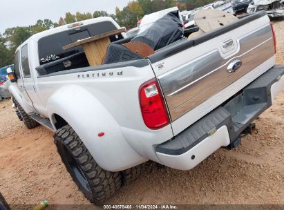 2014 FORD F-450 LARIAT White  Diesel 1FT8W4DT3EEA40712 photo #4