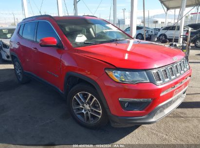 2020 JEEP COMPASS SUN AND WHEEL FWD Red  Gasoline 3C4NJCBB7LT211657 photo #1