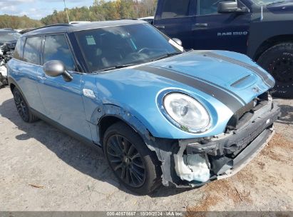 2017 MINI CLUBMAN COOPER S Light Blue  Gasoline WMWLN9C38H2E50343 photo #1