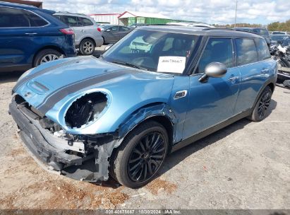 2017 MINI CLUBMAN COOPER S Light Blue  Gasoline WMWLN9C38H2E50343 photo #3