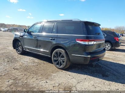 2022 LINCOLN NAVIGATOR RESERVE Black  Gasoline 5LMJJ2LT8NEL11570 photo #4