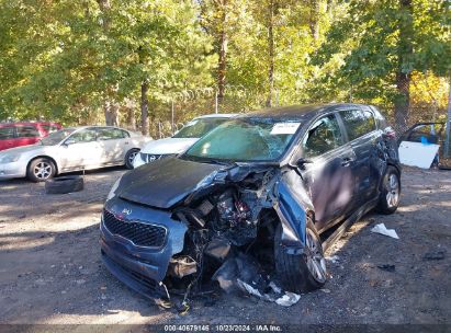 2018 KIA SPORTAGE LX Gray  Gasoline KNDPM3AC4J7342900 photo #3