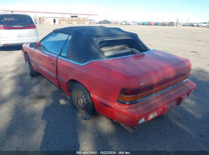 1995 CHRYSLER LEBARON GTC Red  Gasoline 1C3EU4538SF638697 photo #4