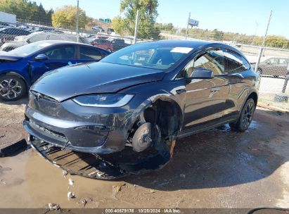 2024 TESLA MODEL X LONG RANGE Gray  Electric 7SAXCDE59RF444867 photo #3