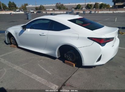 2019 LEXUS RC 300 F SPORT White  Gasoline JTHHA5BC4K5009762 photo #4