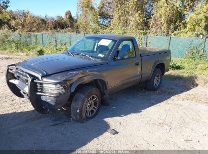 2003 DODGE DAKOTA Gray  Gasoline 1D7GG16X53S152214 photo #3