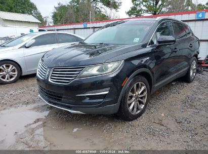 2015 LINCOLN MKC Black  Gasoline 5LMCJ1A92FUJ24665 photo #3